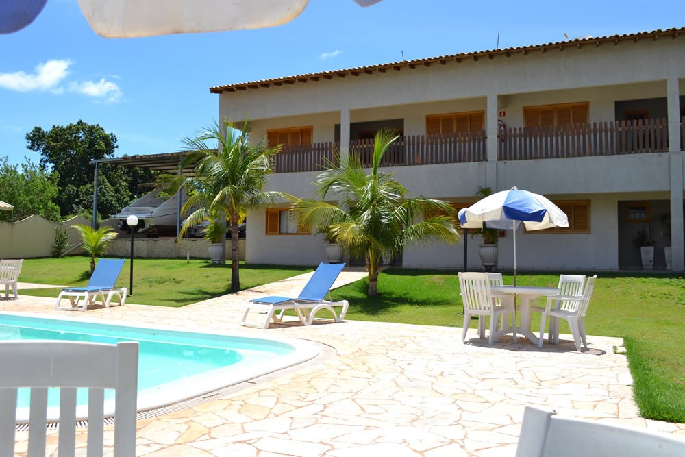 Lazer à beira da piscina