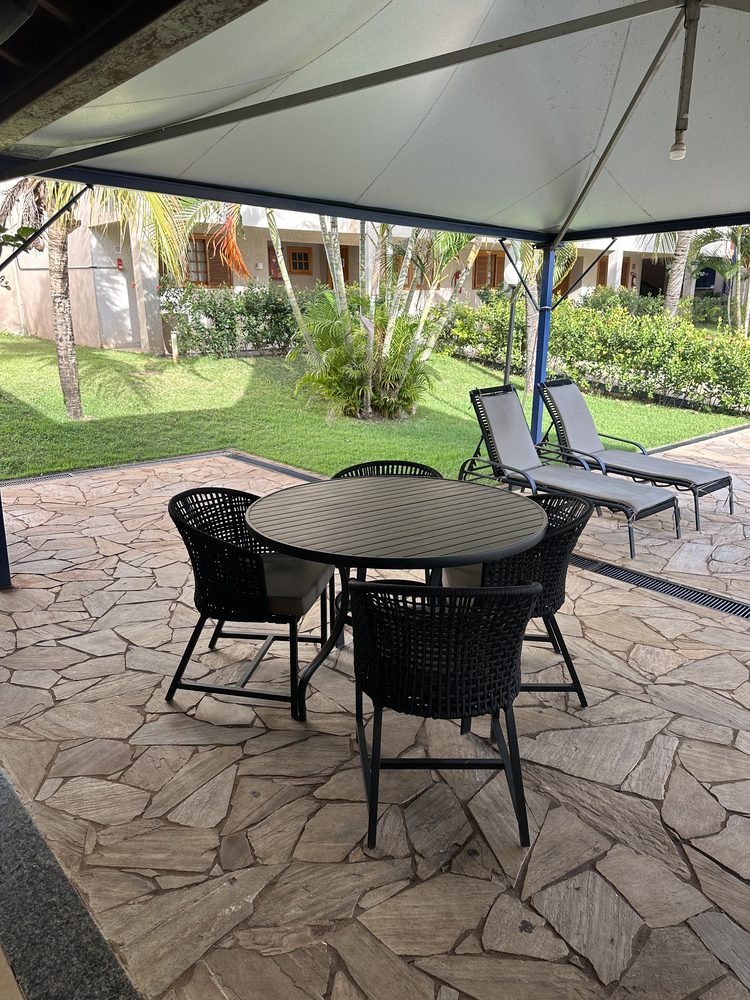Área sob a tenda